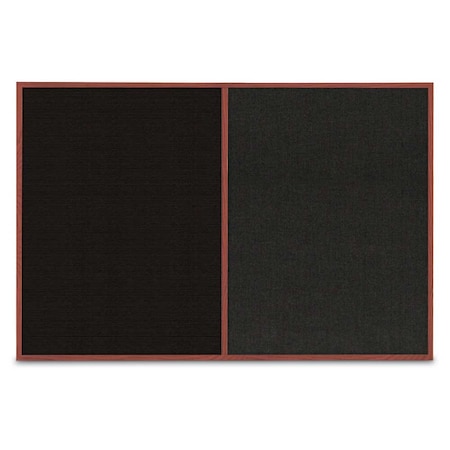 United Visual Products Slim Style Indoor Enclosed Radius Corkbo UVRDS42SB-BRONZE-SURF